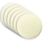 Presvlaka za jastuk 6 pcs HEERLEN Krem Ø 50 cm Poliester