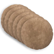 Presvlaka za jastuk 6 pcs HEERLEN Sivosmeđa Ø 60 cm