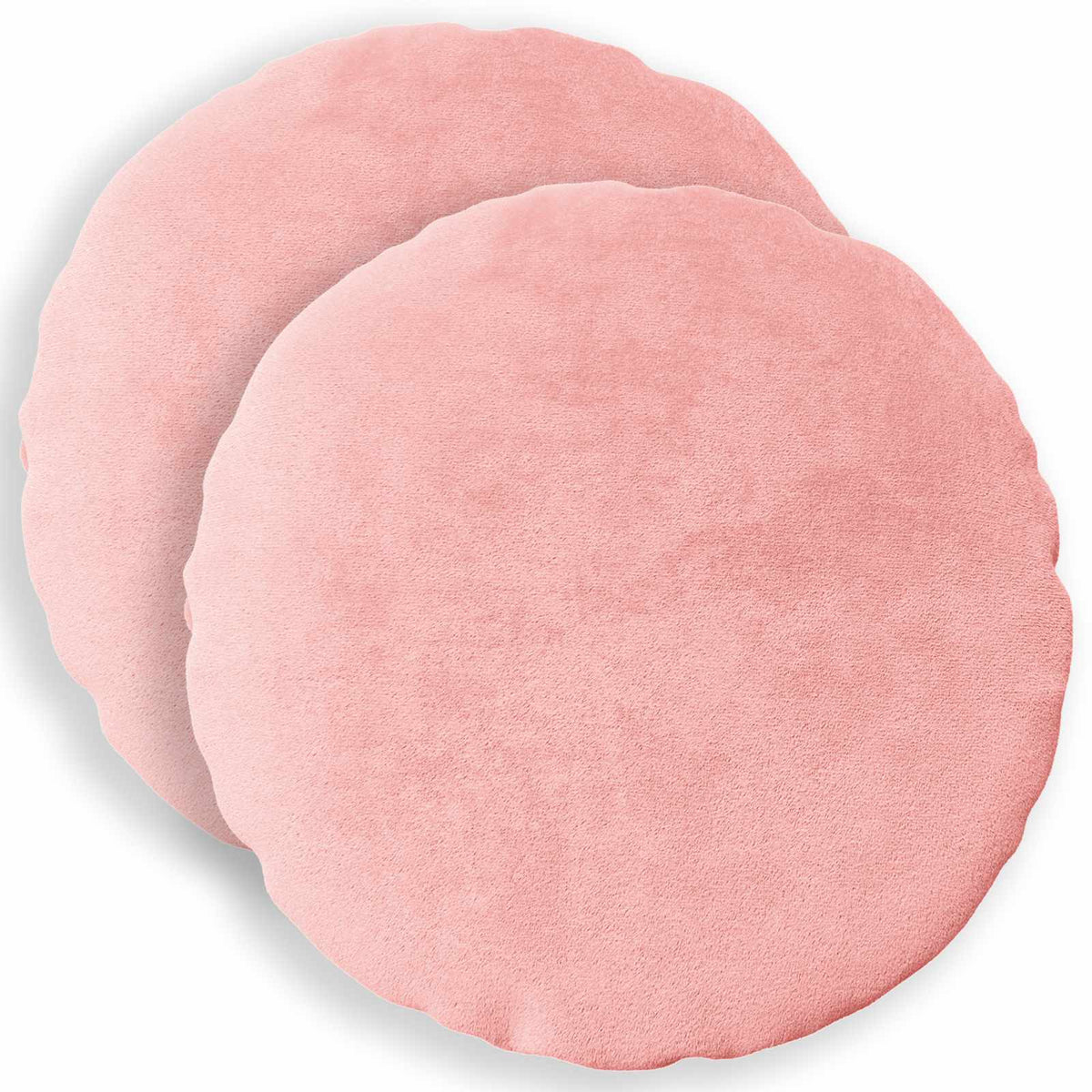 Presvlaka za jastuk 2 pcs HEERLEN Ružičasta Ø 60 cm Flanel