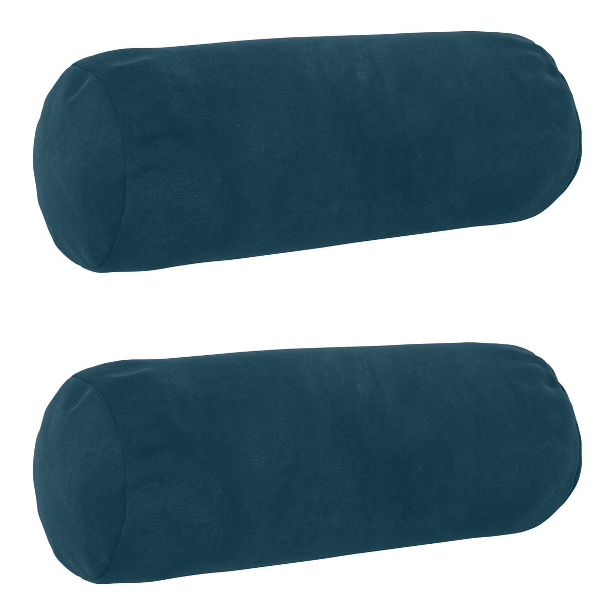 Presvlaka za jastuk 2 pcs HEERLEN Plava Ø 15 x 40 cm Baršun