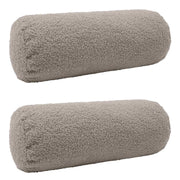 Presvlaka za jastuk 2 pcs HEERLEN Svjetlosiva Ø 15 x 40 cm