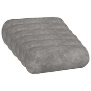 Presvlaka za jastuk 6 pcs HEERLEN Svjetlosiva Ø 15 x 40 cm