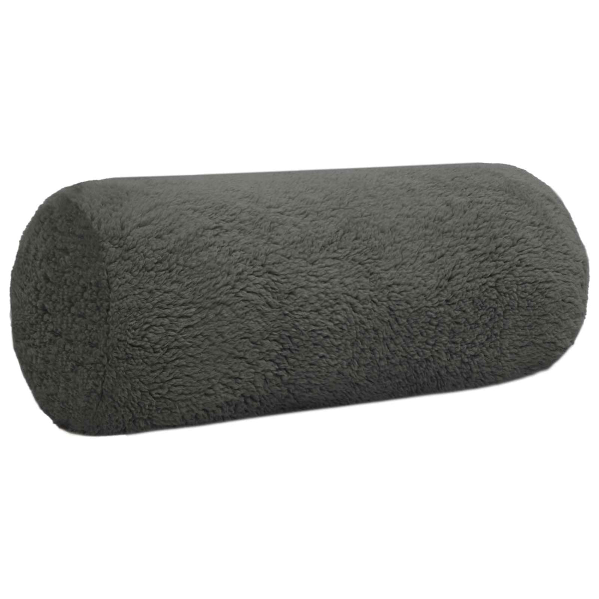 Presvlaka za jastuk 6 pcs HEERLEN Tamnosiva Ø 15 x 40 cm Bouclé