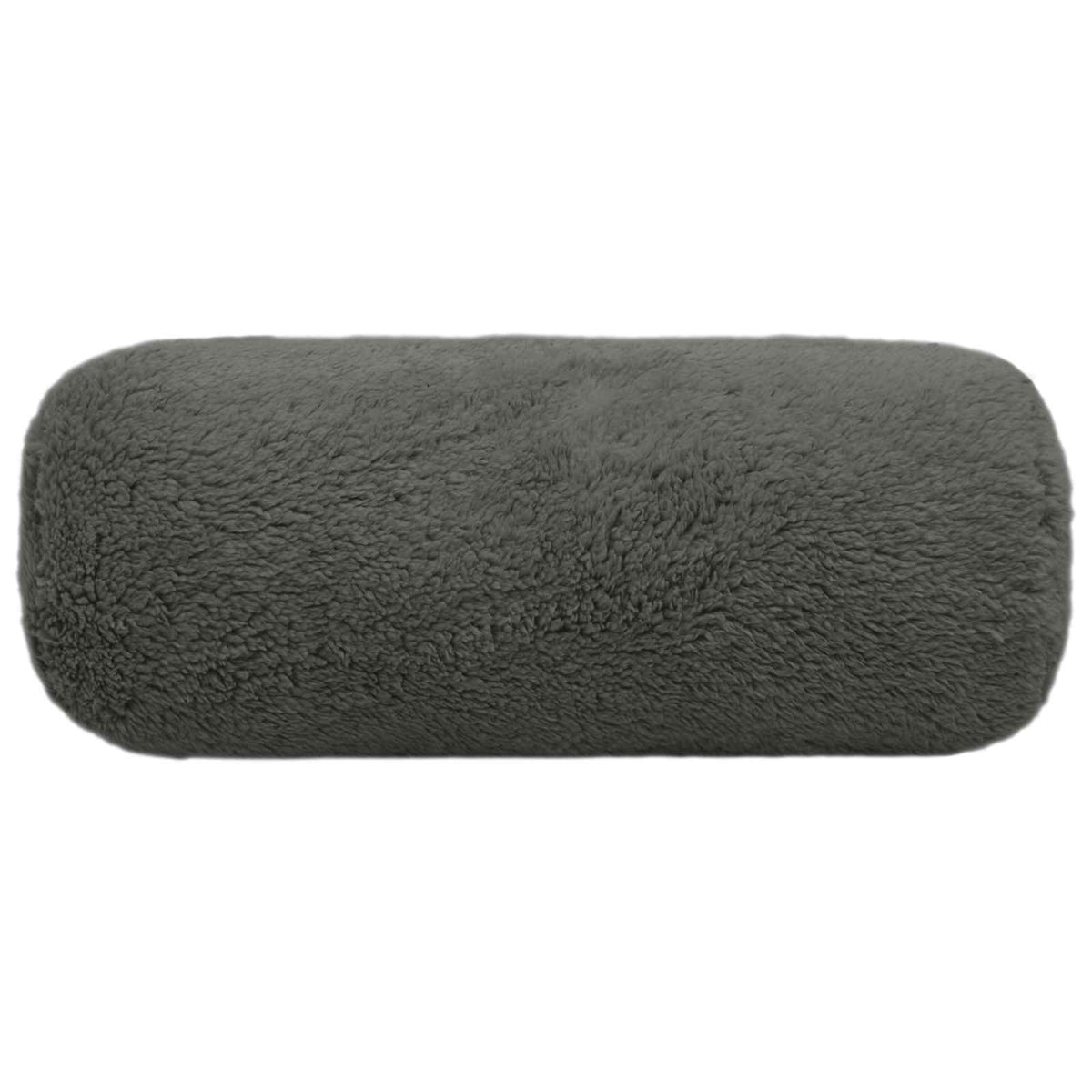 Presvlaka za jastuk 6 pcs HEERLEN Tamnosiva Ø 15 x 40 cm Bouclé