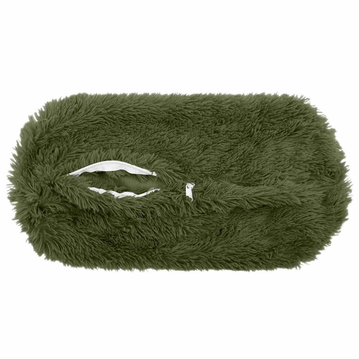 Presvlaka za jastuk 6 pcs HEERLEN Zelena Ø 15 x 40 cm PV flis