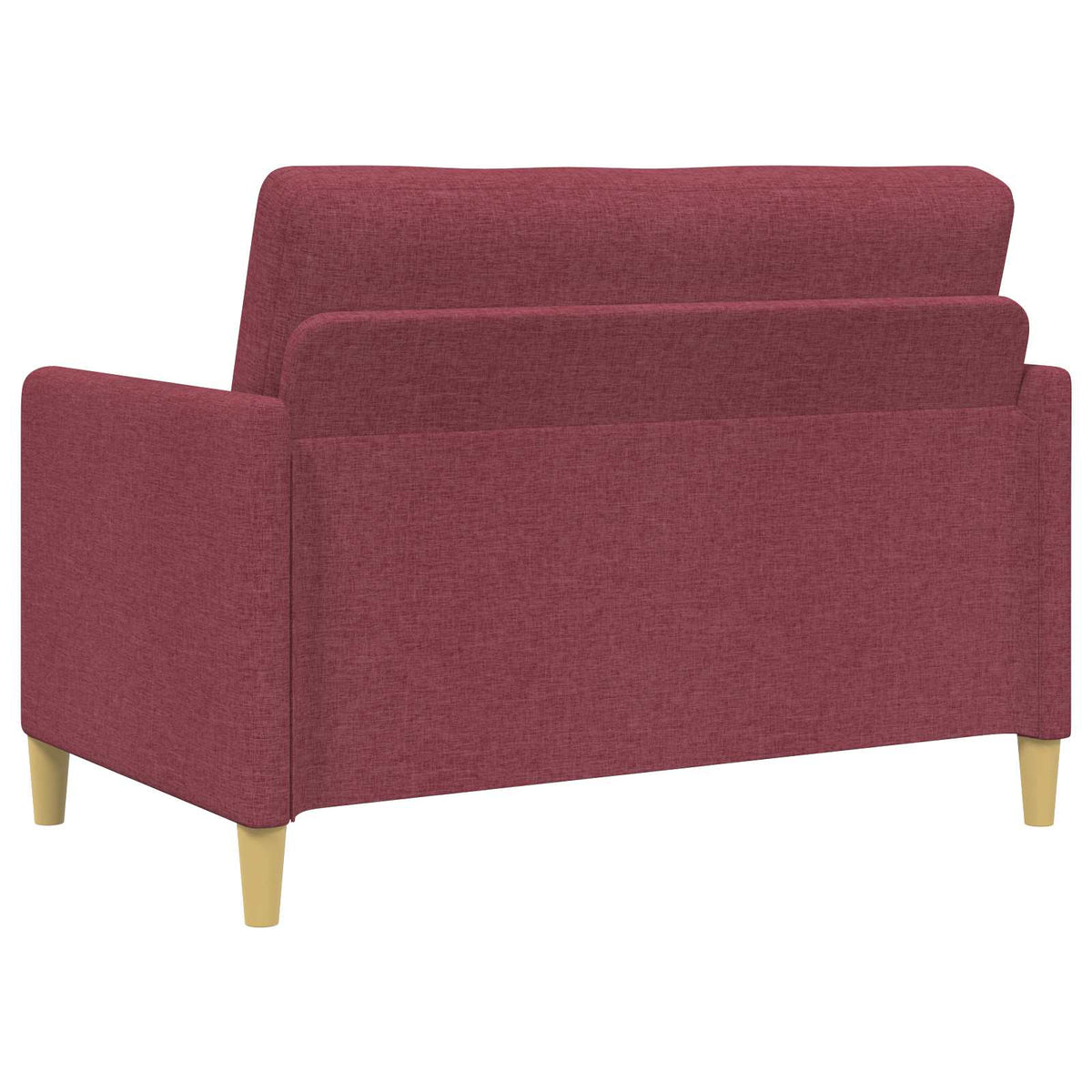 Set sofe s pohranom 2 pcs Vinska crvena Poliester