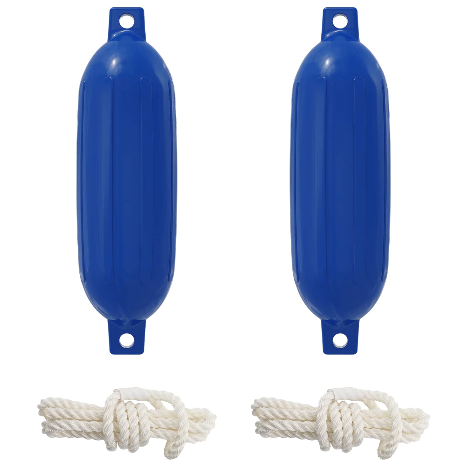 Odbojnici za čamce 2 kom. Ø 16 x 58 cm Plava PVC