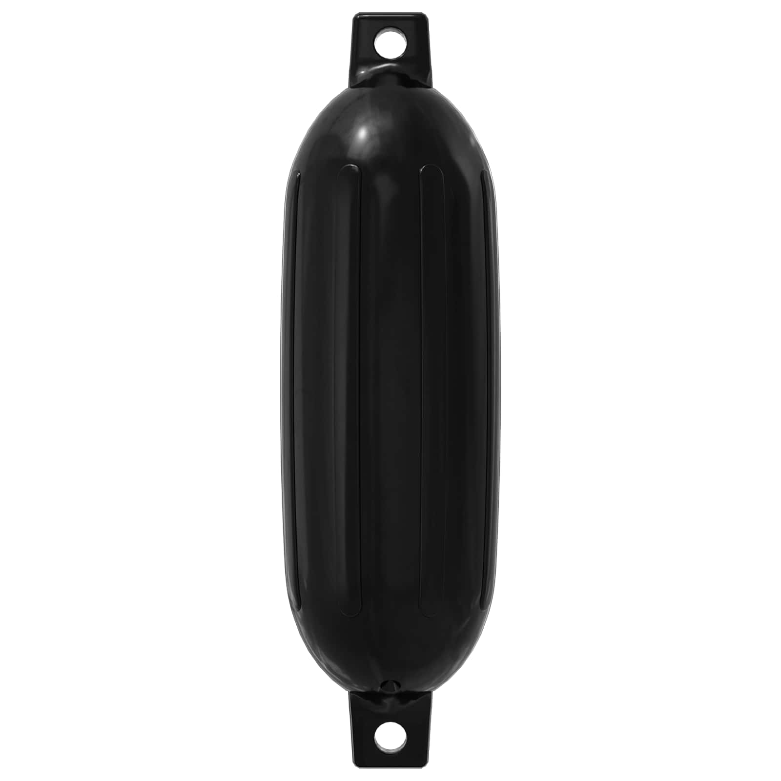 Odbojnici za čamce 2 kom. Ø 14 x 50 cm Crna PVC