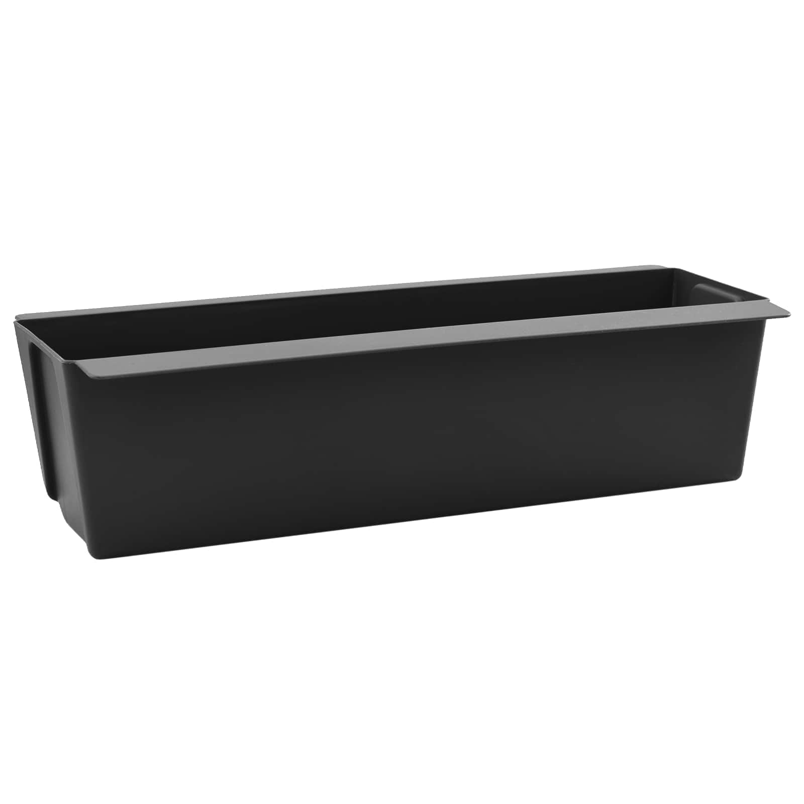 Kutije za cvijeće za Euro palete 12 pcs Crna 36 x 13,5 x 9,5 cm