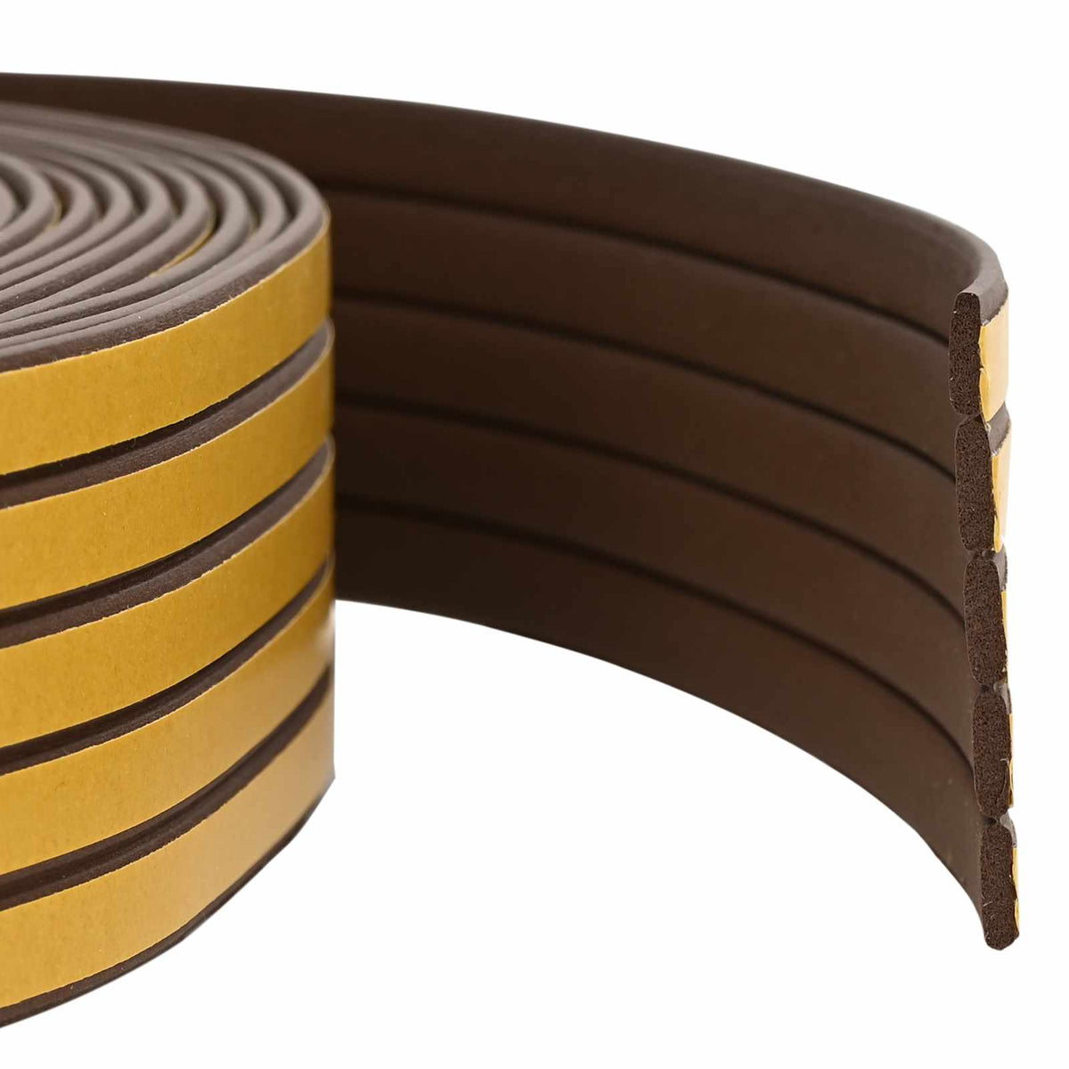Samoljepiva brtvila za prozore Smeđa 8 x 2 mm 100 m EPDM pjena