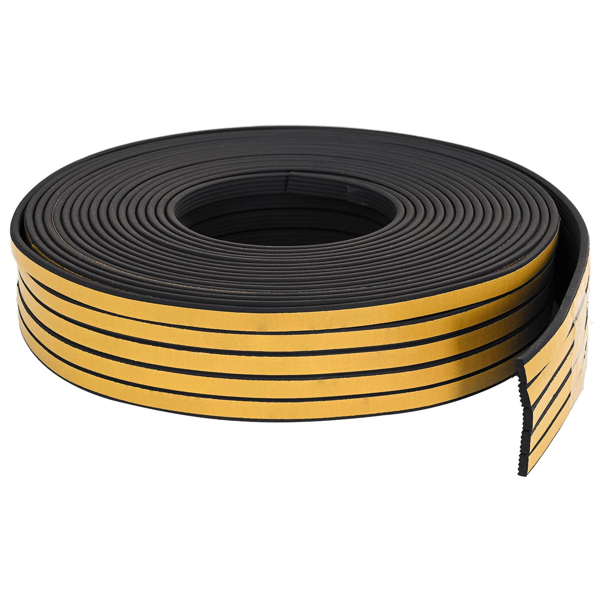 Samoljepiva brtvila za prozore Crna 15 x 8 mm 50 m EPDM pjena