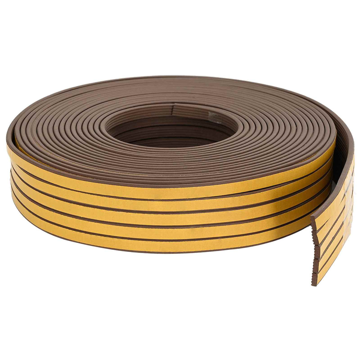Samoljepiva brtvila za prozore Smeđa 15 x 8 mm 25 m EPDM pjena