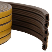 Samoljepiva brtvila za prozore Smeđa 10 x 6 mm 25 m EPDM pjena