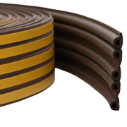 Samoljepiva brtvila za prozore Smeđa 9 x 6 mm 50 m EPDM pjena