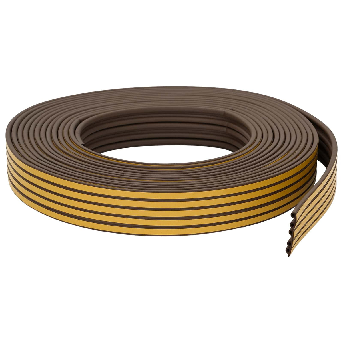 Samoljepiva brtvila za prozore Smeđa 9 x 6 mm 50 m EPDM pjena