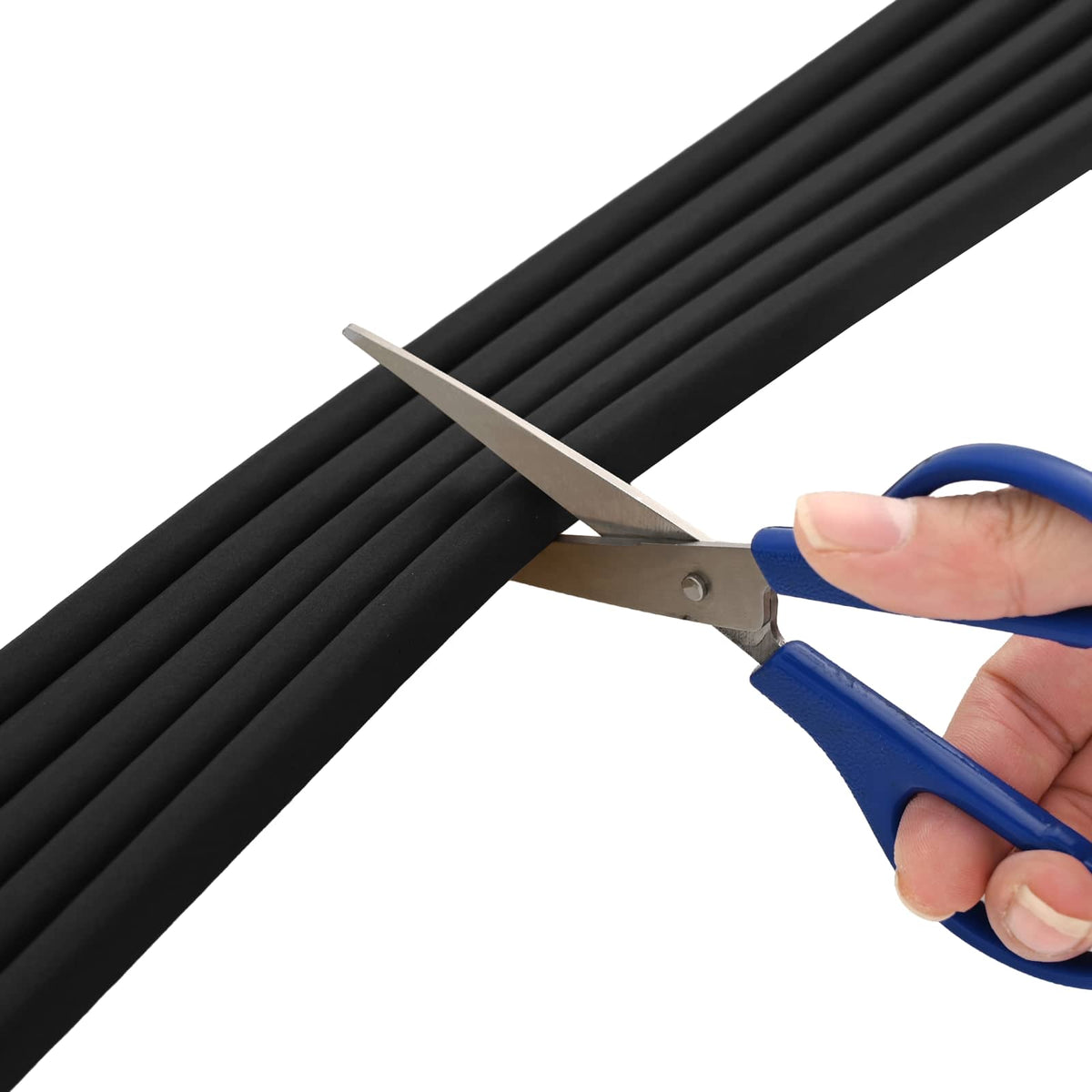 Samoljepiva brtvila za prozore Crna 9 x 8 mm 50 m EPDM pjena