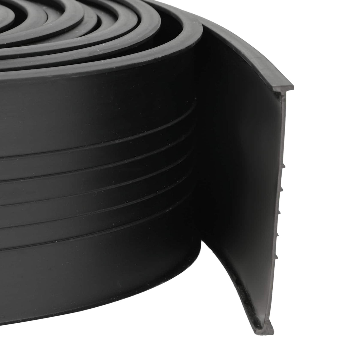 Brtva za garažna vrata Crna 41 x 33 mm PVC
