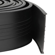 Brtva za garažna vrata Crna 70 x 6 mm 5 m PVC