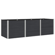 Povišena vrtna gredica Crna 300 x 100 x 91 cm
