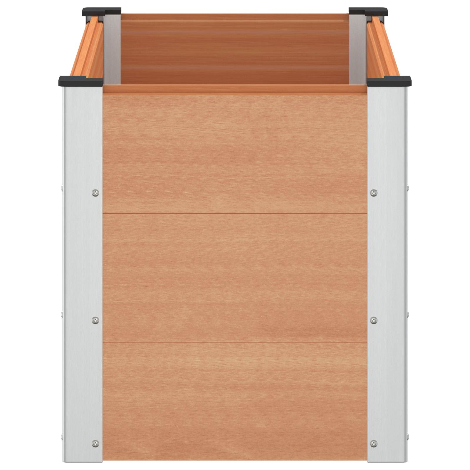 Povišena vrtna gredica Smeđa 100 x 50 x 54 cm