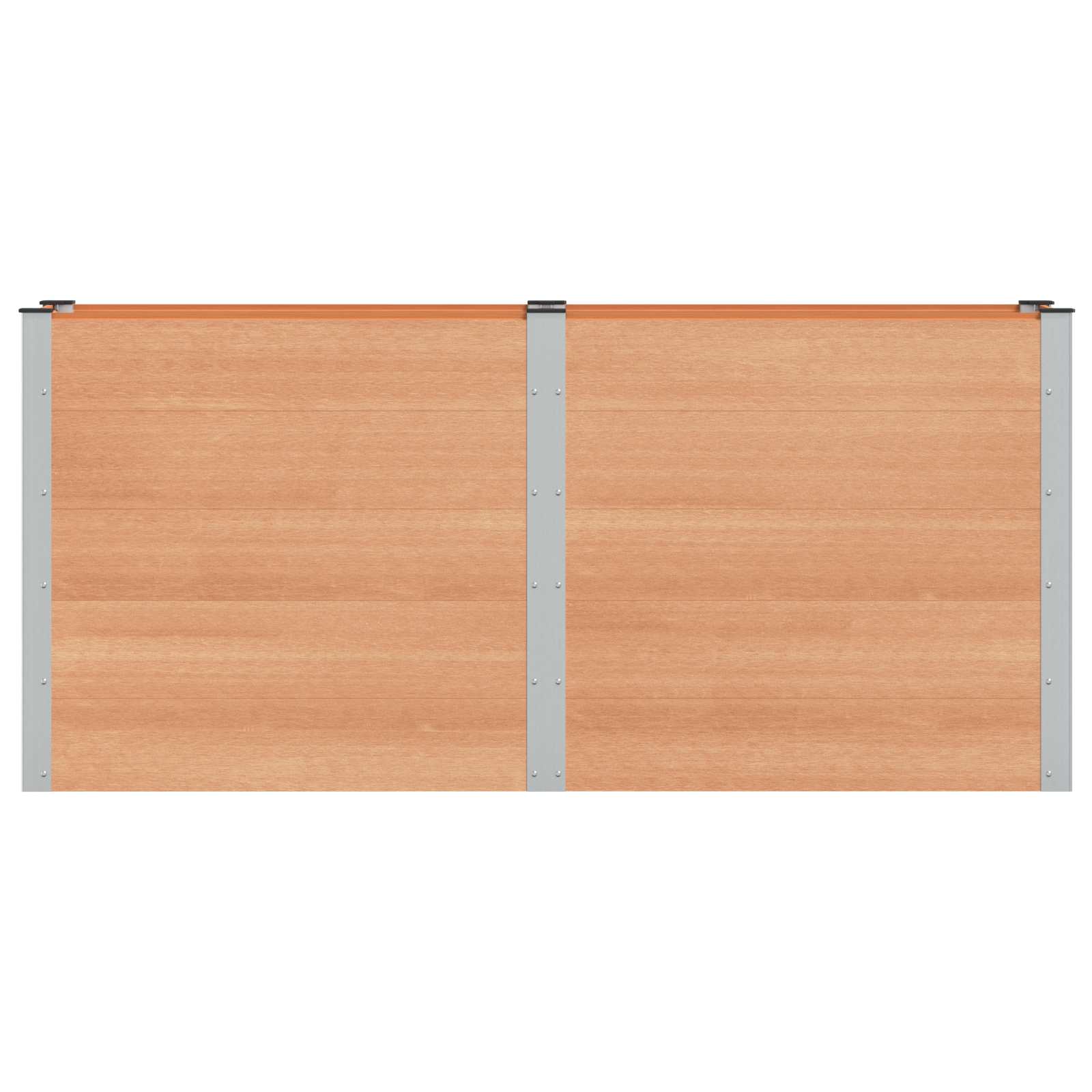 Povišena vrtna gredica Smeđa 200 x 50 x 91 cm