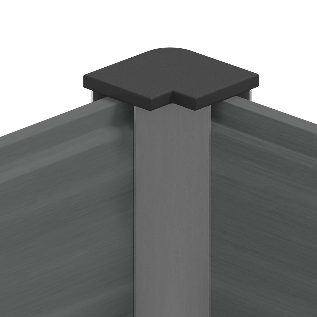 Povišena vrtna gredica Siva 100 x 30 x 36 cm