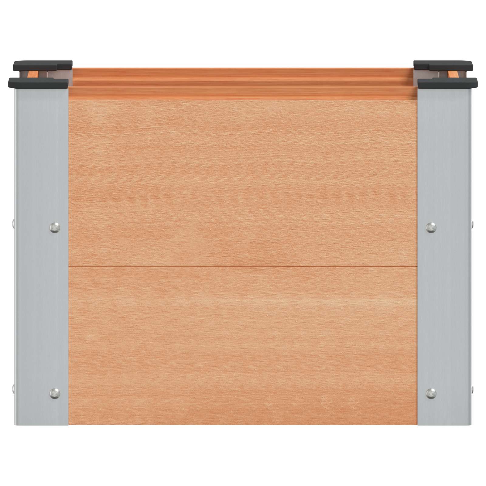 Povišena vrtna gredica Smeđa 50 x 30 x 36 cm