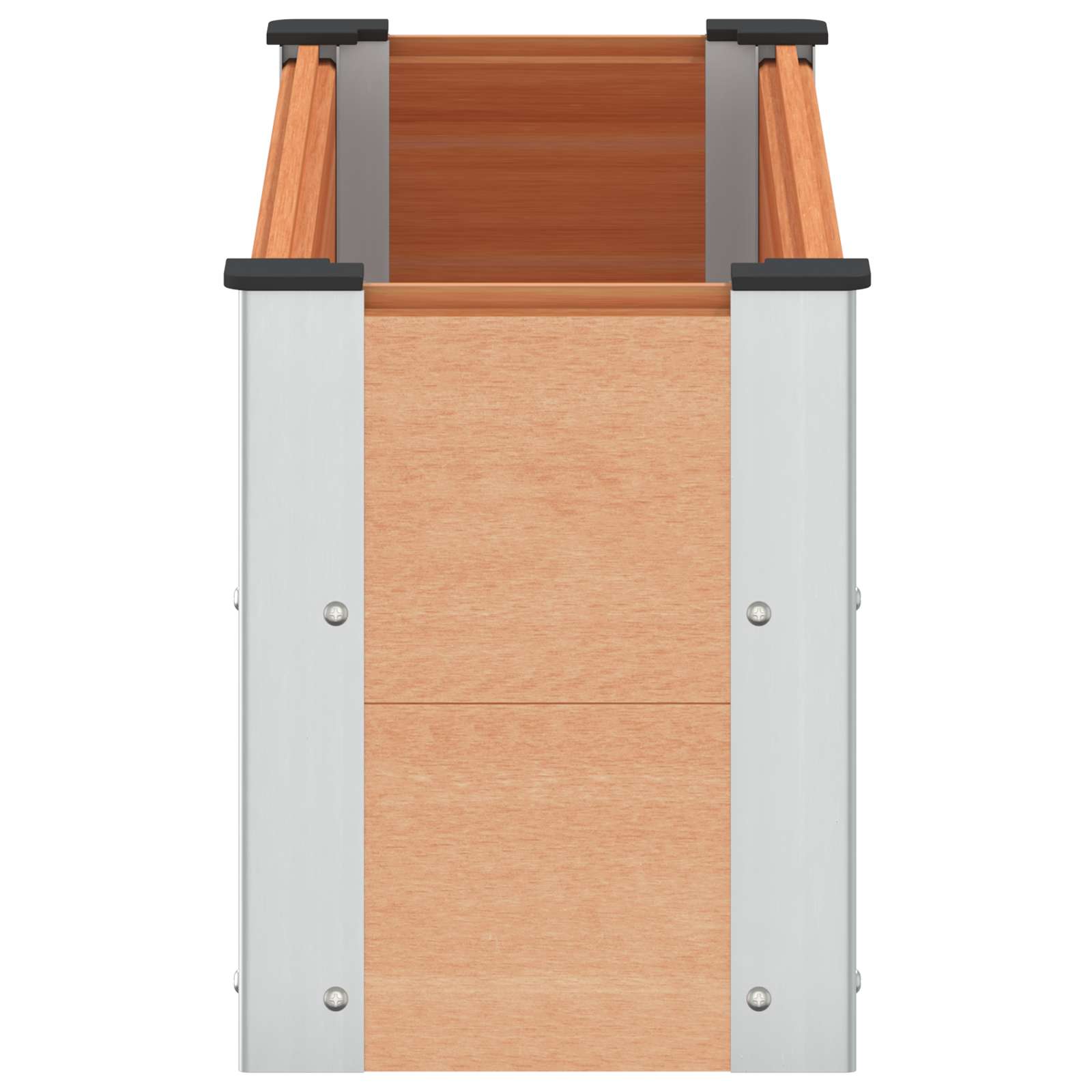 Povišena vrtna gredica Smeđa 100 x 30 x 36 cm