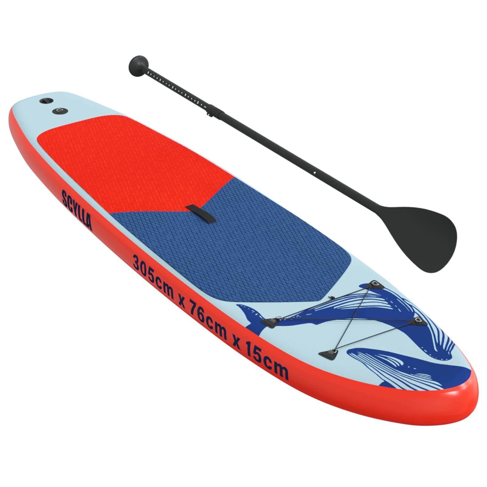 Napuhao Stand Up Paddla Board SCYLLA 305 x 76 x 15 cm Plava za