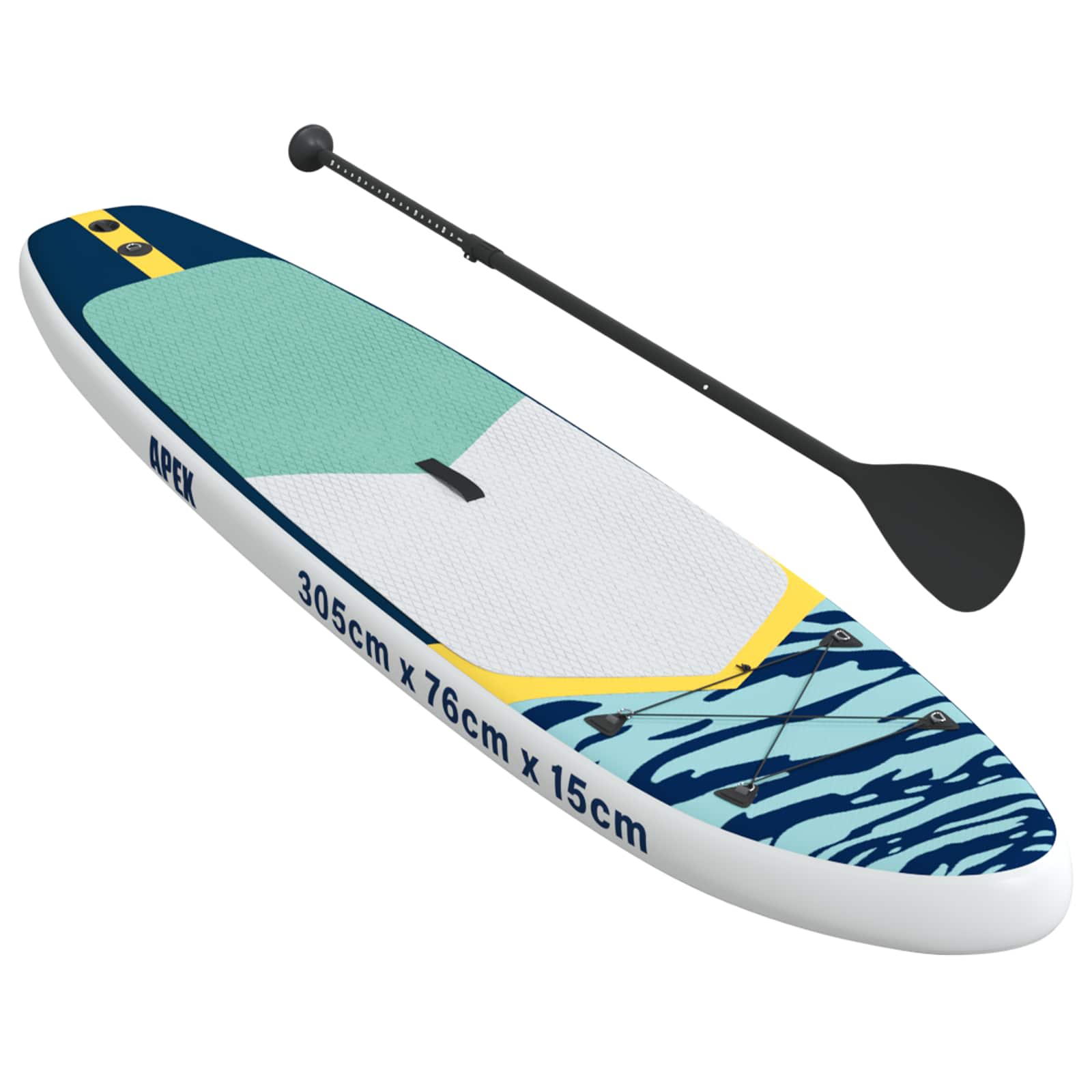 Inflatabilna Daske za Stajanje APEX 305 x 76 x 15 cm Plava za