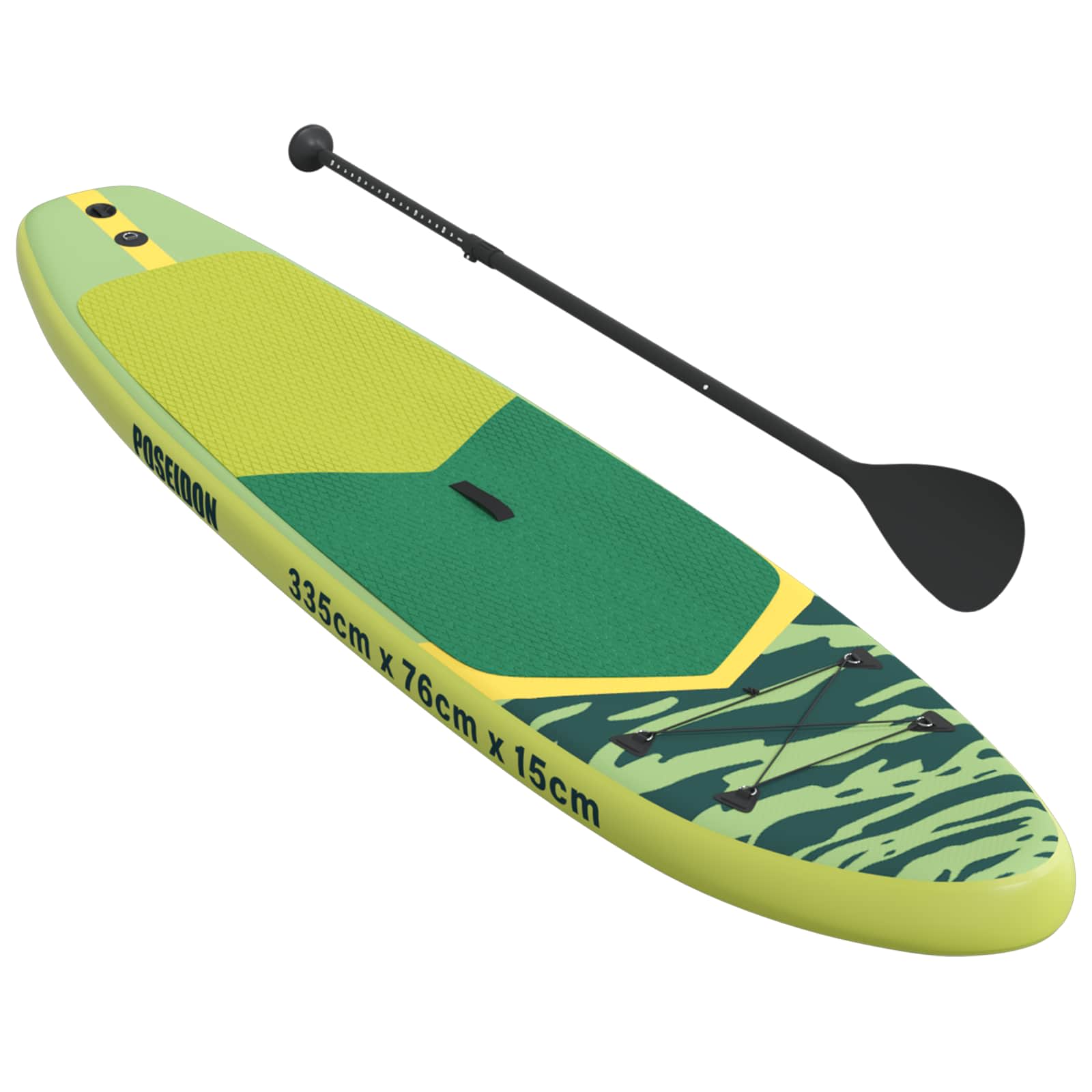 Inflatable Stand Up Paddle Board POSEIDON Zelena PVC