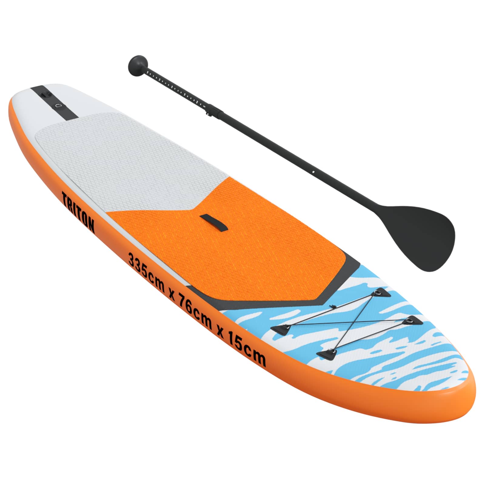 Naduvavi Stajaći Paddel Bord TRITON 335 x 76 x 15 cm Plava za