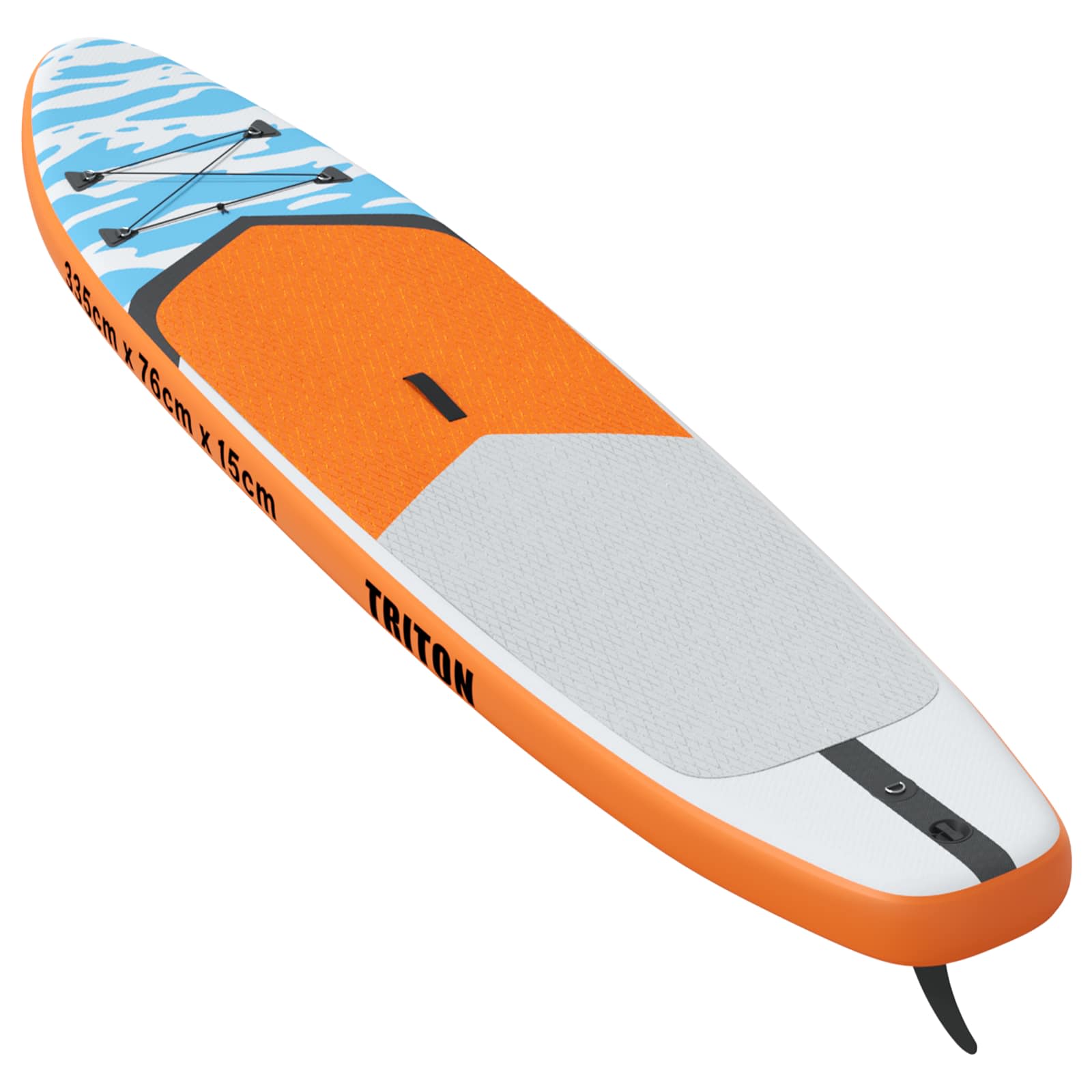 Naduvavi Stajaći Paddel Bord TRITON 335 x 76 x 15 cm Plava za