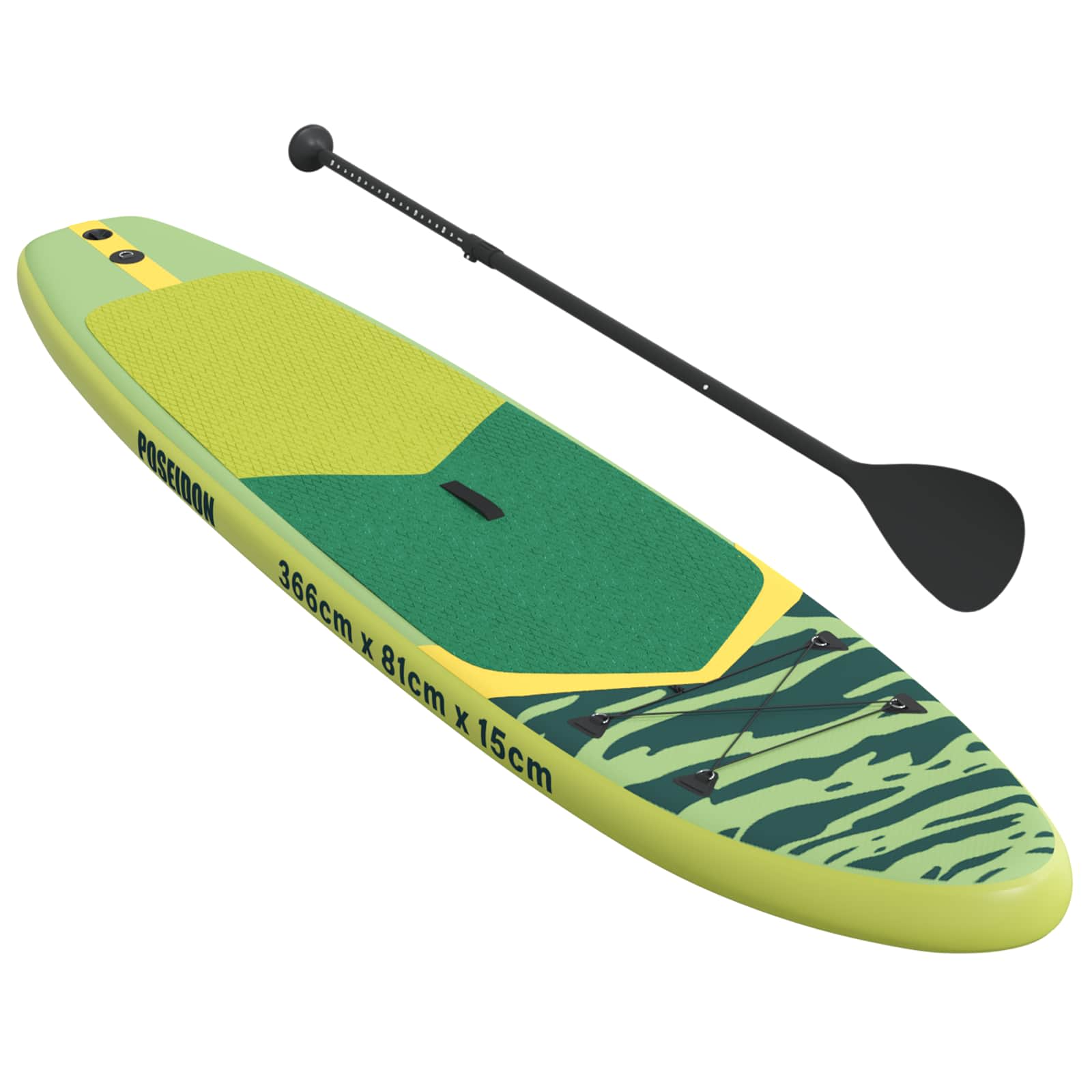 Inflatable Stand Up Paddle Board POSEIDON 366 x 81 x 15 cm za