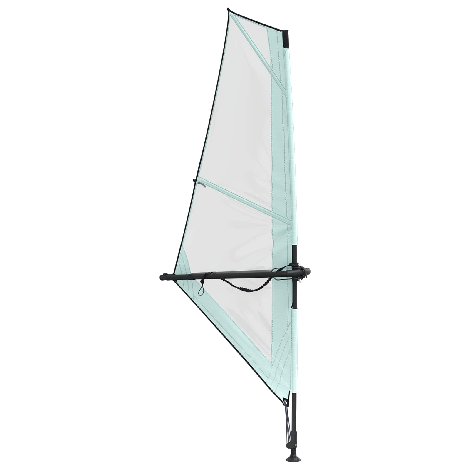 Naduvivi SUP s jedrom HYDROS 330 x 76 x 15 cm Tirkizna za