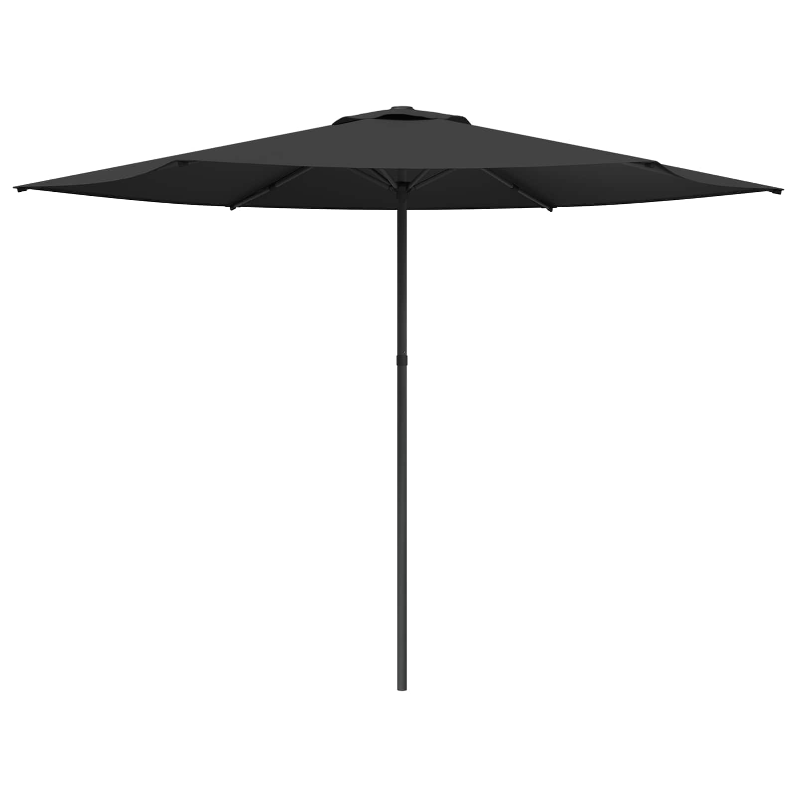 Vrtni suncobran 300 x 300 cm Poliester Pravokutni Antracit