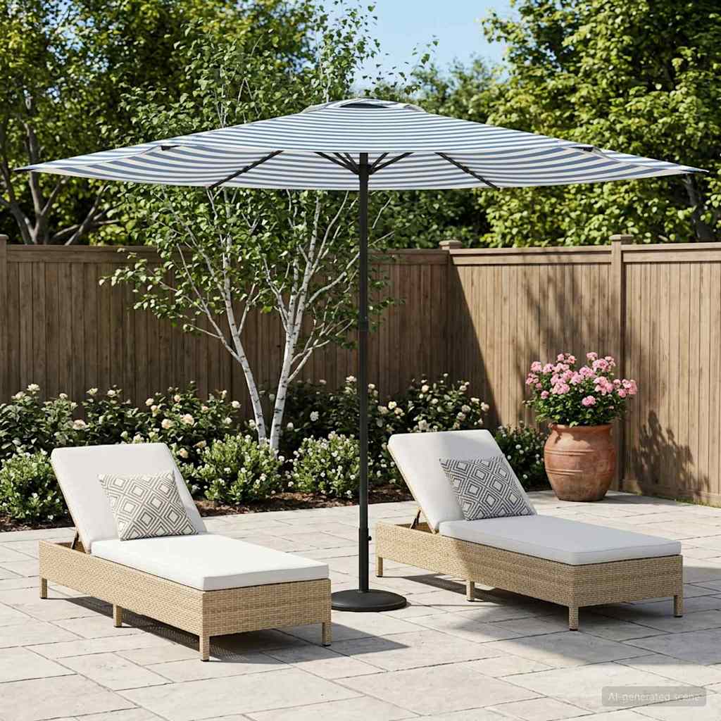 Vrtni suncobran 300 x 300 cm Poliester Pravokutni
