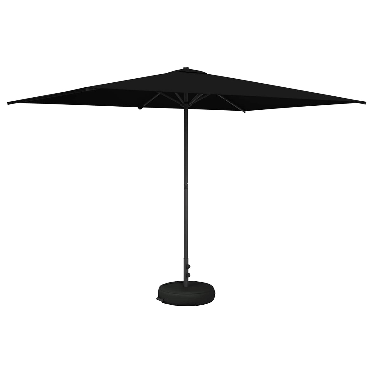 Vrtni Parasol s Podnožjem 200 x 300 cm Poliester Pravokutni