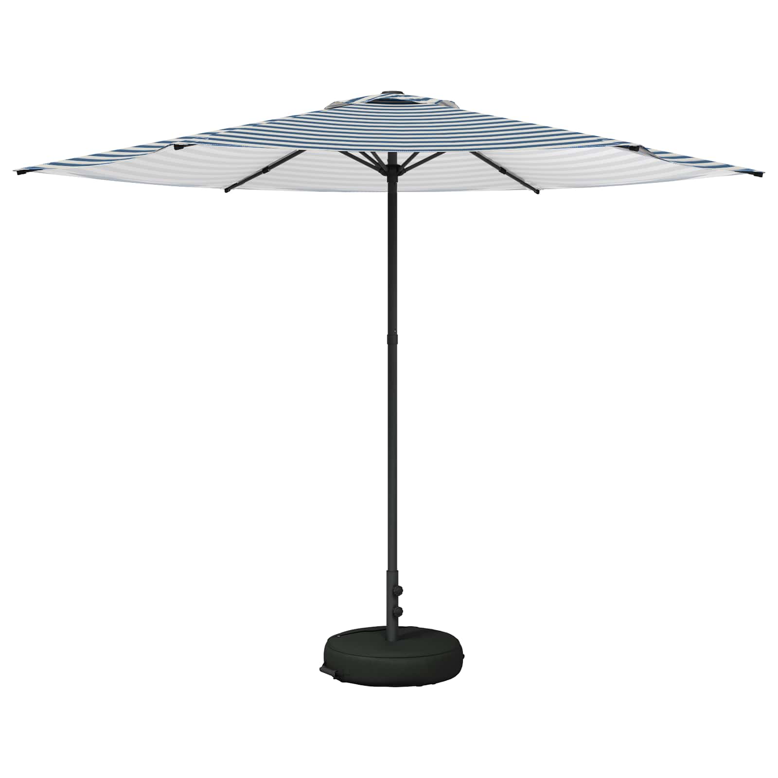 Vrtni Parasol s Podnožjem 300 x 300 cm Poliester Pravokutni