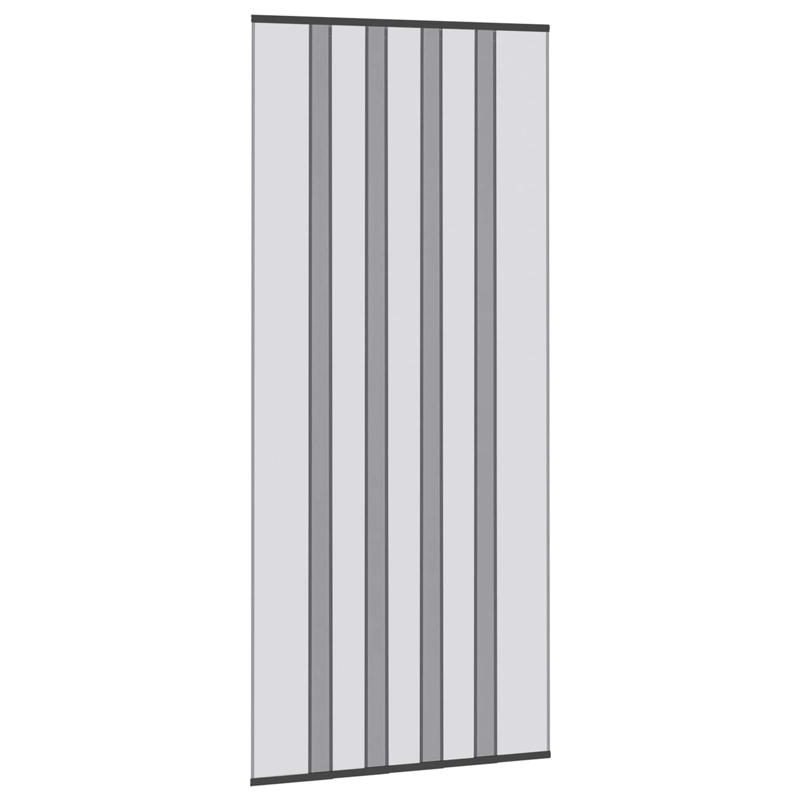 Mrežasta zavjesa za vrata protiv insekata Crna 110 x 240 cm