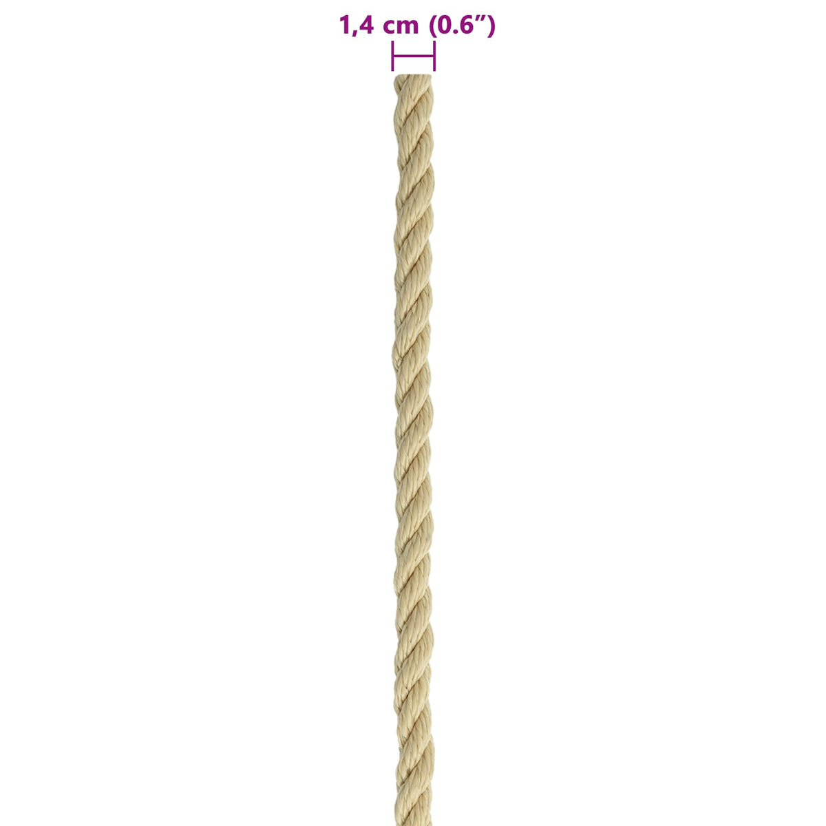 Konopac za čamce 250 m 1.4 Prirodna PP