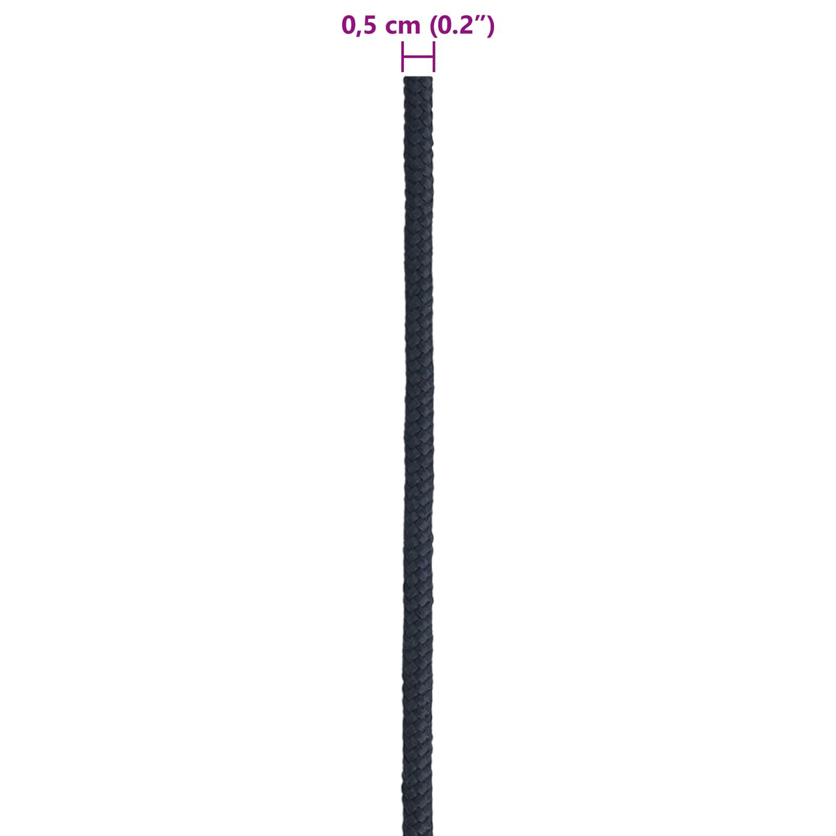 Konopac za čamce 0.5 mm 25 m Kraljevsko plava Poliester