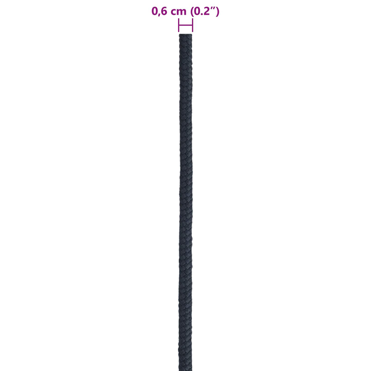 Konopac za čamce 0.6 mm 25 m Kraljevsko plava Poliester
