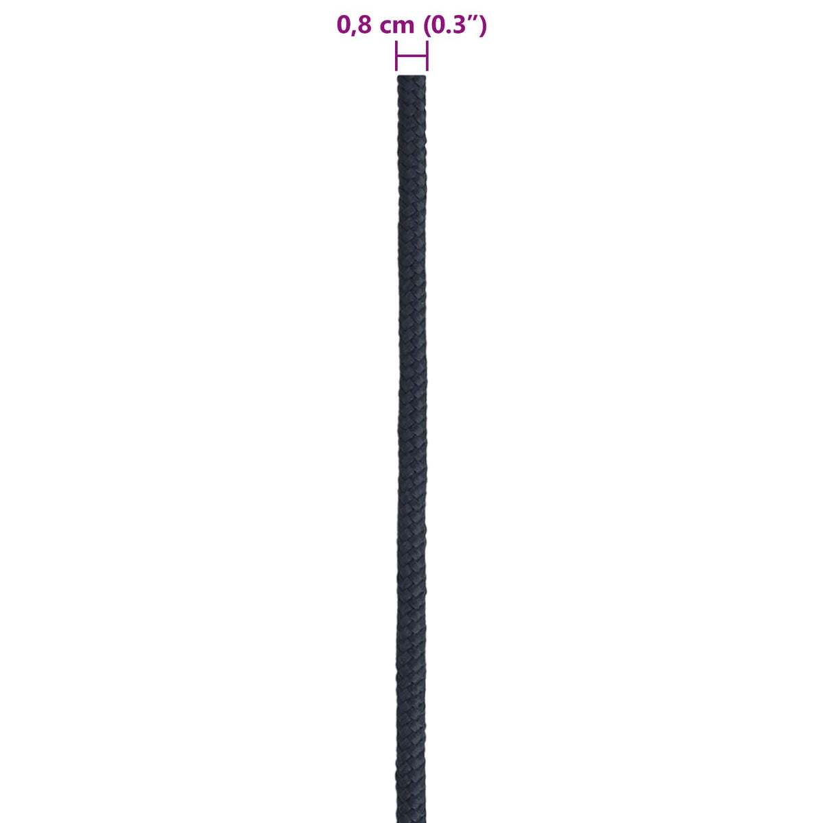 Konopac za čamce 0.8 mm 25 m Kraljevsko plava Poliester