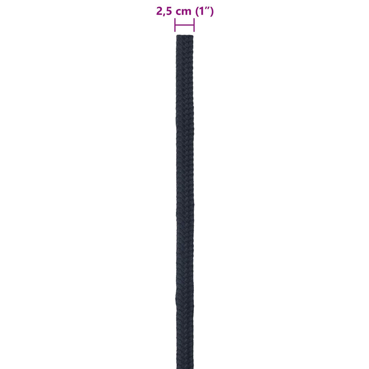 Konopac za čamce 2.5 mm 50 m Kraljevsko plava Poliester