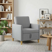 Sofa s pohranom Svjetlosiva 72 x 78 x 87 cm Poliester