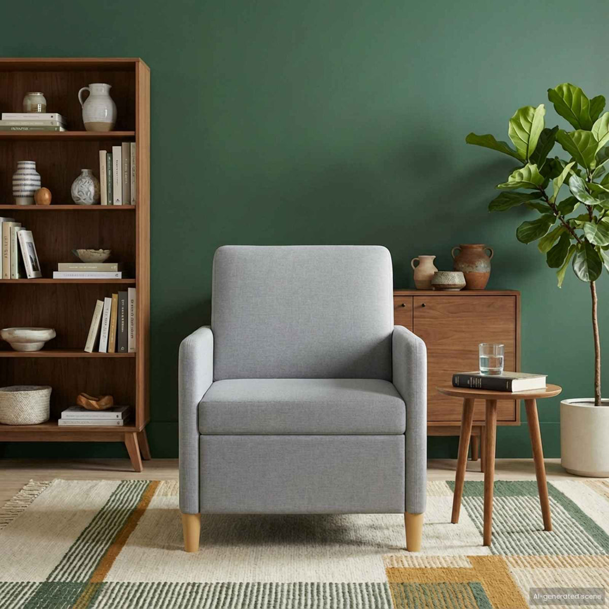 Sofa s pohranom Svjetlosiva 72 x 78 x 87 cm Poliester