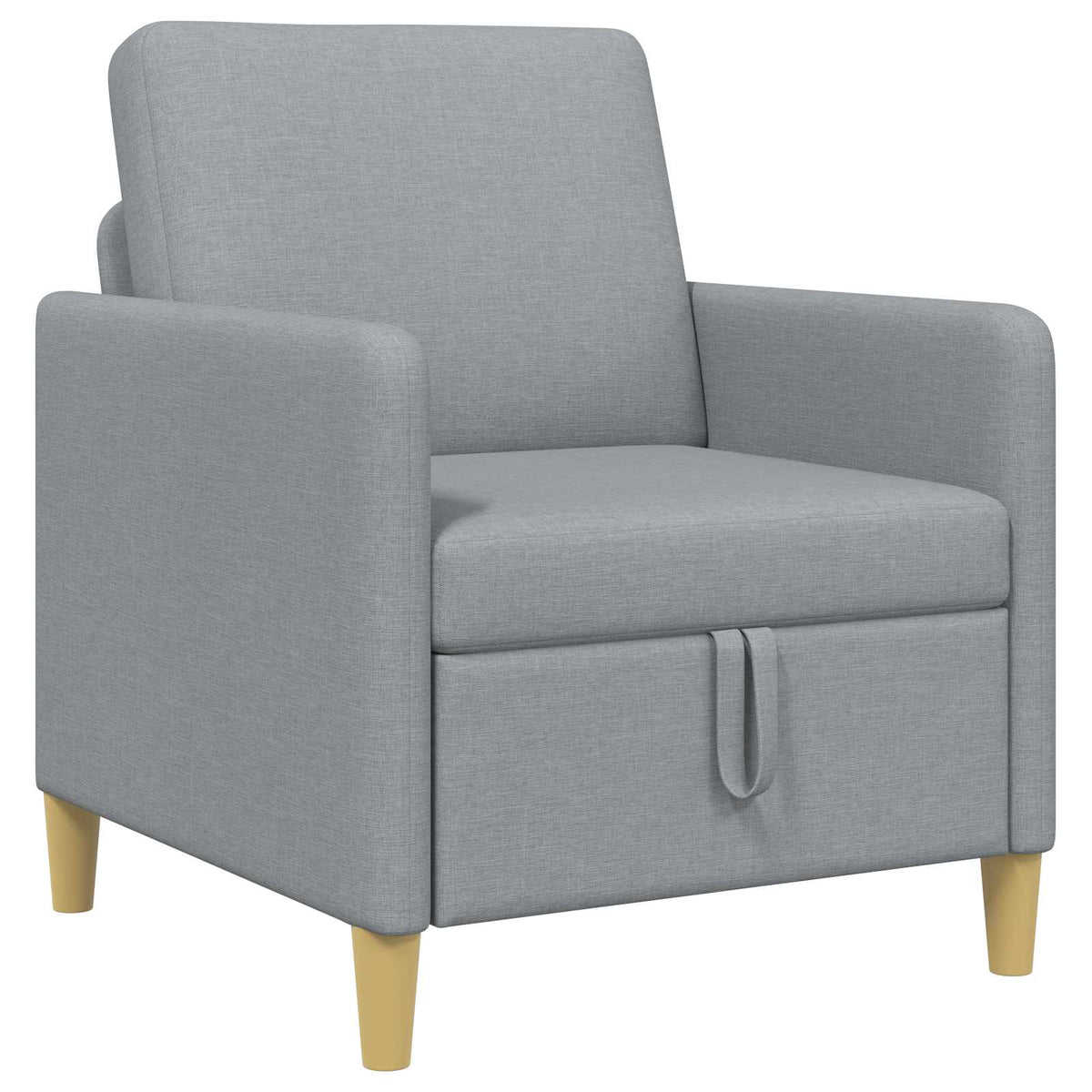 Sofa s pohranom Svjetlosiva 72 x 78 x 87 cm Poliester