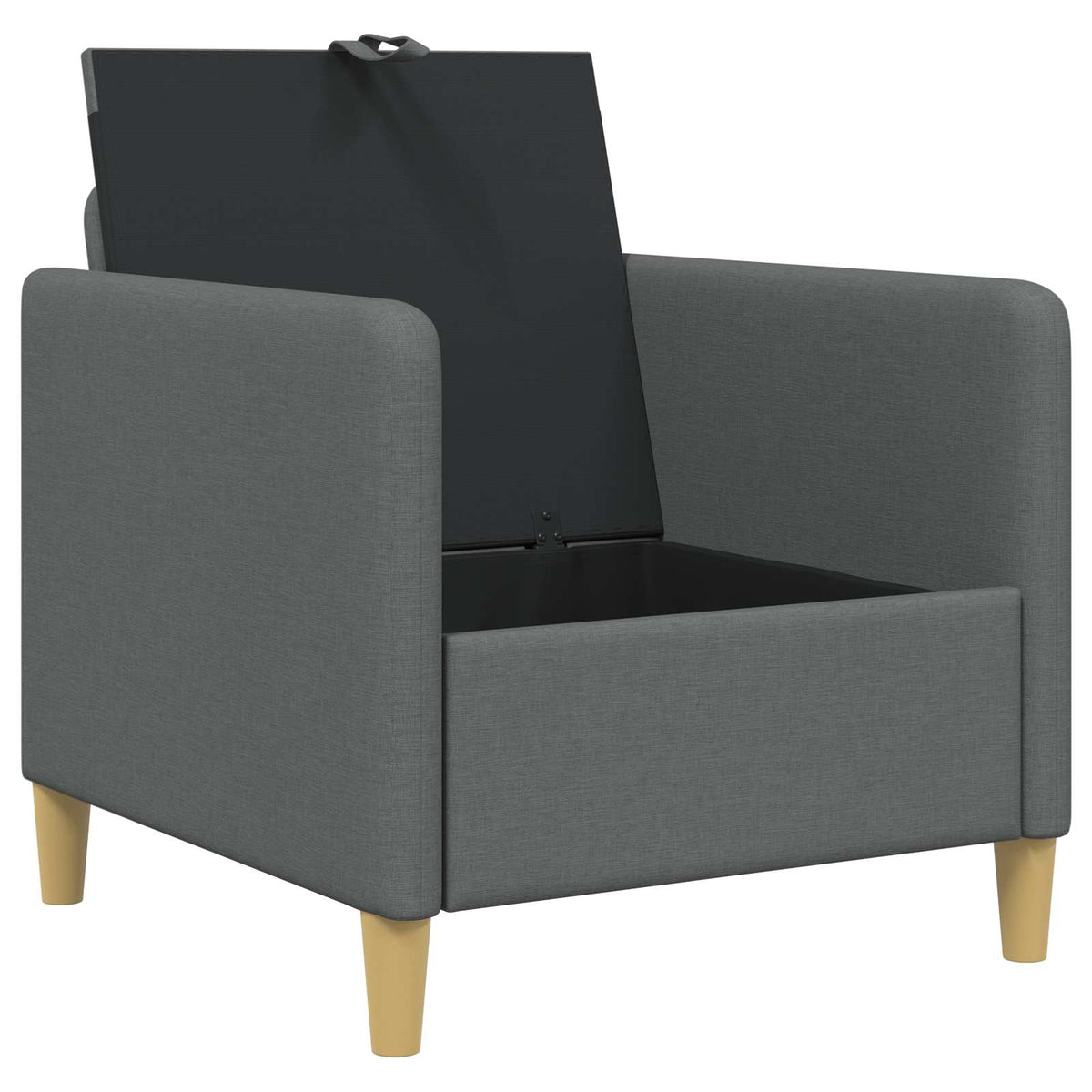Sofa s pohranom Tamnosiva 72 x 78 x 87 cm Poliester