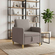 Sofa s pohranom Sivosmeđa 72 x 78 x 87 cm Poliester